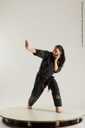 Ronda Kimono Fighting Pose